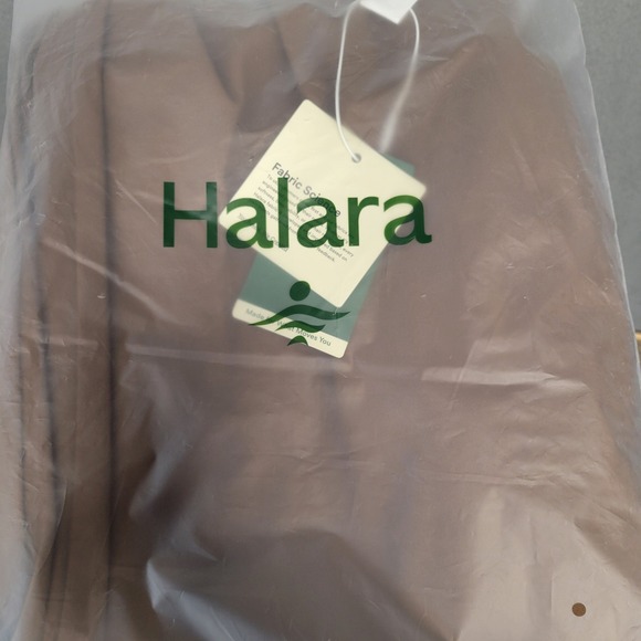 Halara Womens Size Large Tall High Waisted Flare Dress Pants Brown Tall NWT - Picture 8 of 14
